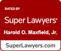 Rated By Super Lawyers Harold O. Maxfield, Jr. | SuperLawyers.com