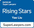 Rated By Super Lawyers Rising Stars Yao Liu | SuperLawyers.com