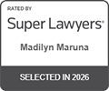 Rated by Super Lawyers, Madilyn Maruna, Selected in 2026