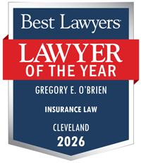 Best Lawyers| Lawyer Of The Year | Gregory O'Brien | Insurance Law | Cleveland 2026