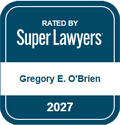 Rated by Super Lawyers, Gregory E. O'Brien ,2027